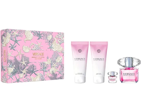 SET VERSACE BRIGHT CRYSTAL EDT