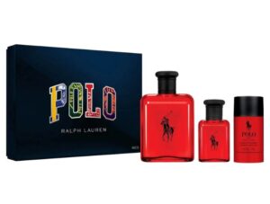 SET POLO RED EDT
