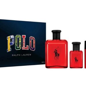 SET POLO RED EDT