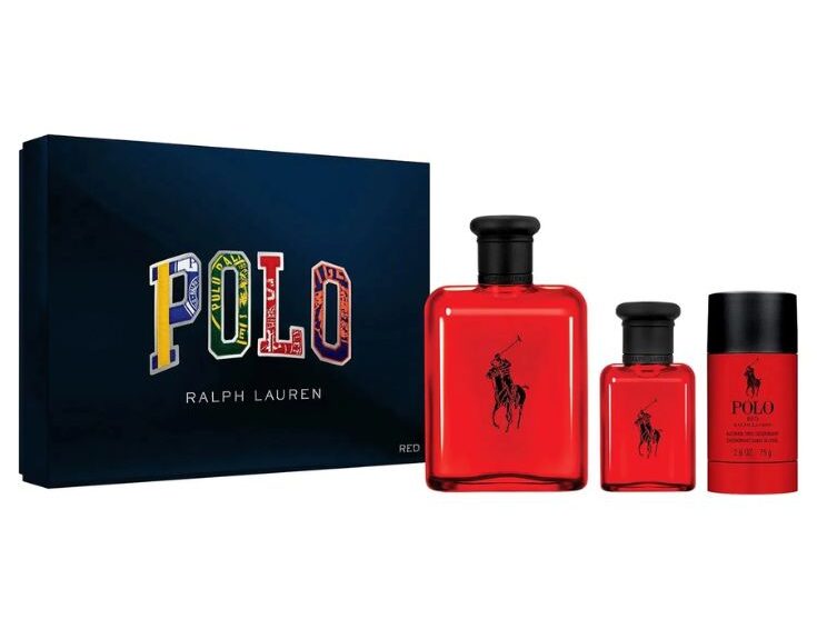 SET POLO RED EDT